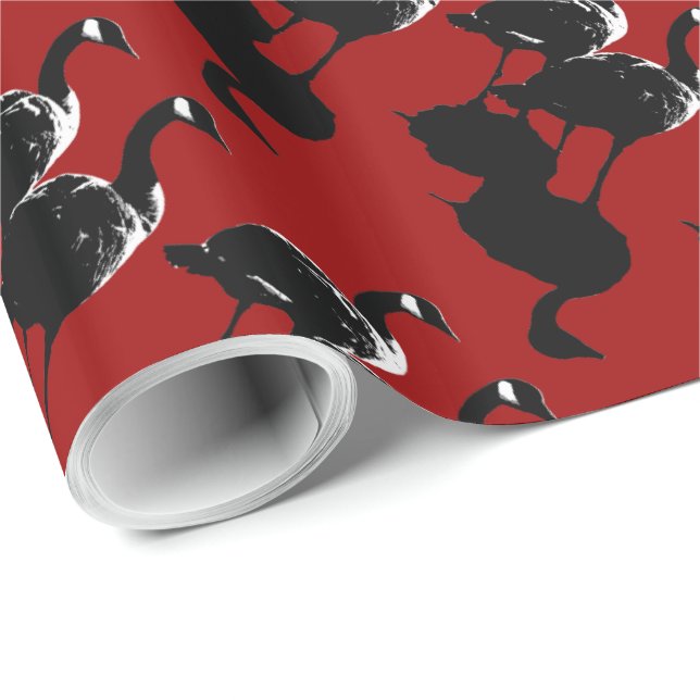 Canada Goose Wrapping Canadian Goose Gift Paper (Roll Corner)