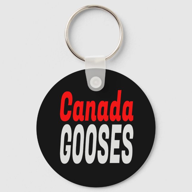 Canada Gooses LetterKenny Funny Novelty Keychain (Front)