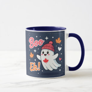Canada Halloween Ghost Boo Eh  Mug