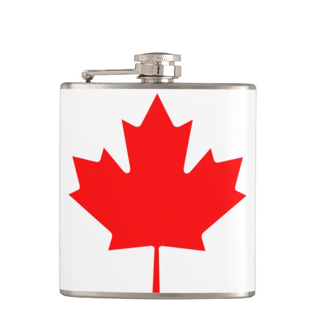 canada hip flask (Front)