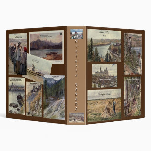 "Canada historique" Classeur signature Avery, 1,5"