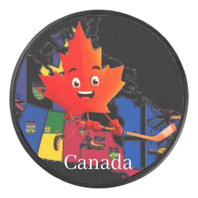CANADA HOCKEY PUCK (Front)