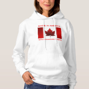 Canada Hoodie American Made in Canada Sweatshirt