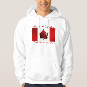 Canada Hoodie Canada Flag Hooded Sweatshirt