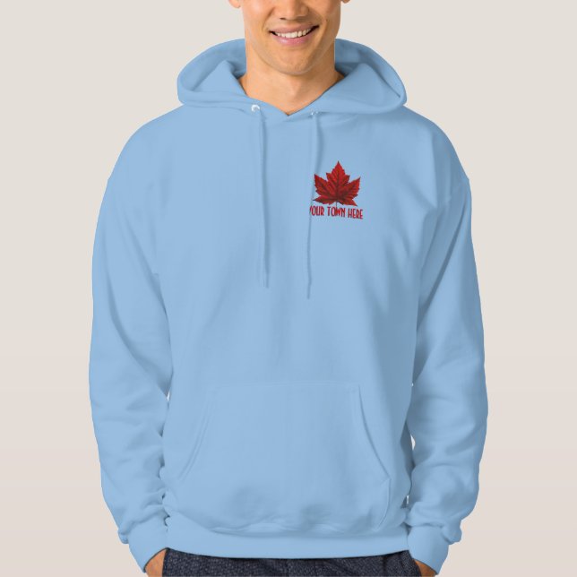 Canada Hoodie Personalized Canada Hooded Jackets (Front)