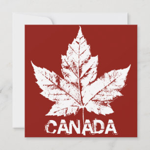 Canada Invitations Personalized Cool Canada RSVP