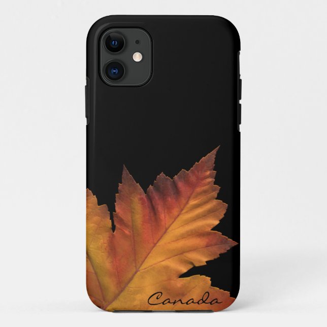 Canada IPhone 5 Case Canada Autumn Maple Leaf Case (Back)