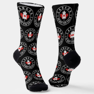 Canada is Not For Sale EST. 1867 Proud Canadian Socks