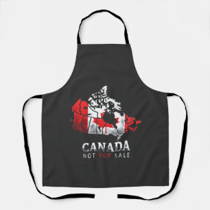 Canada Is Not for Sale Funny Trump America  Apron