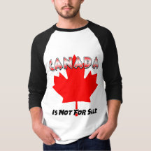 Canada Is Not For Sale Long-Sleeves Shirt