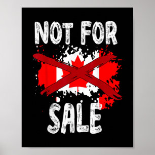 Canada Is Not For Sale Retro Vintage 2025 Trump 51 Poster