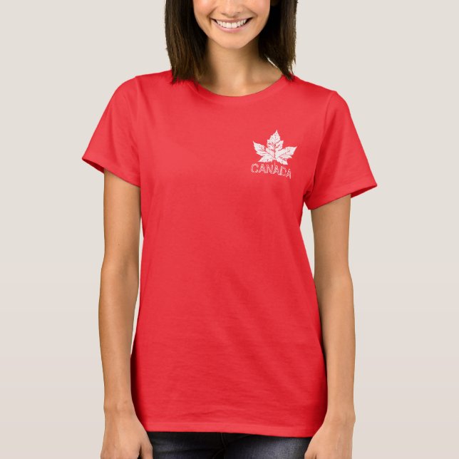 Canada Jacket Women's Personalized Canada Jacket T-Shirt (Front)