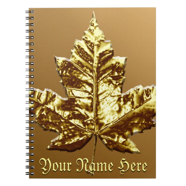 Canada Journal Souvenir Custom Notebooks Canada (Front)