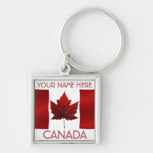 Canada Key Chain Personalized  Canada Key Chain