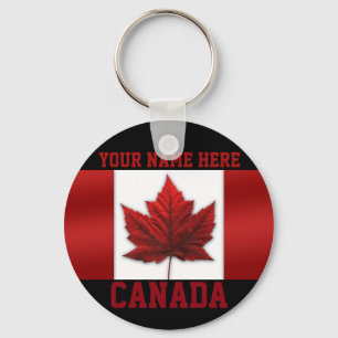 Canada Key Chain Personalized Canada Keychain