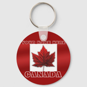 Canada Key Chain Personalized Canada Keychains