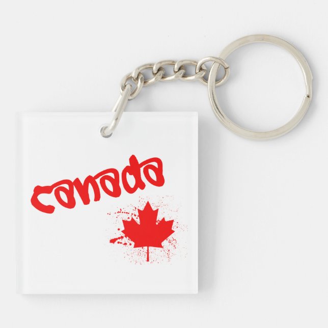 Canada Keychain (Back)