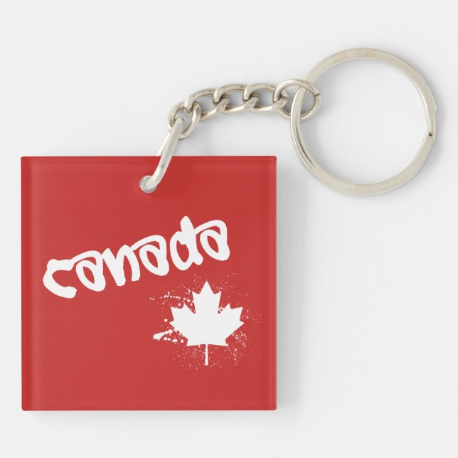 Canada Keychain (Back)