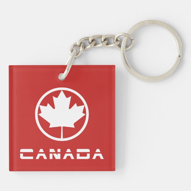 Canada Keychain (Back)