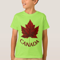 Canada Kid's T-shirt Organic Canada Souvenir Shirt