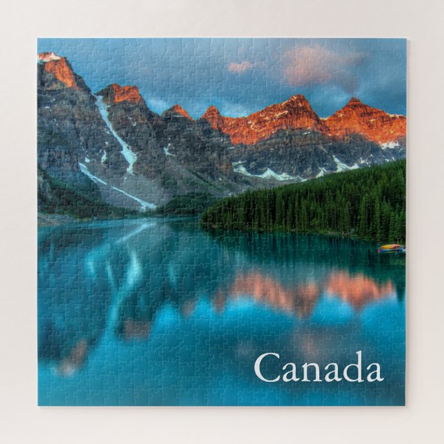 Canada Lac-Canadien Banff Puzzle (Horizontal)