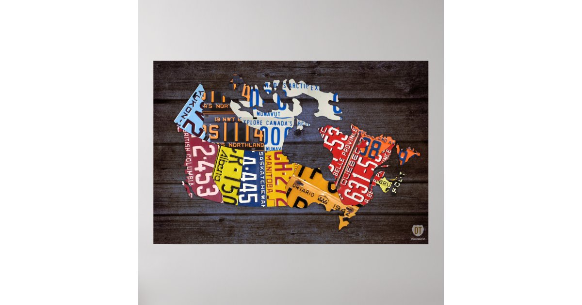 Canada License Plate Map Recycled Art Print R991c5fcec9dd4293ab3d1a63bd8dfa00 At4b 8byvr 630 ?view Padding=[285%2C0%2C285%2C0]