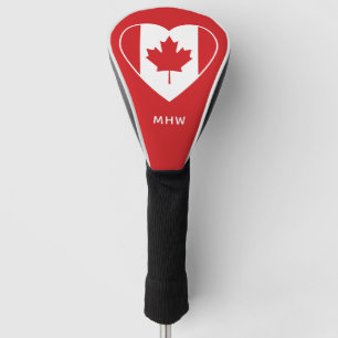 Canada Love custom monogram driver cover