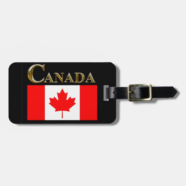 CANADA LUGGAGE TAG (Front Horizontal)