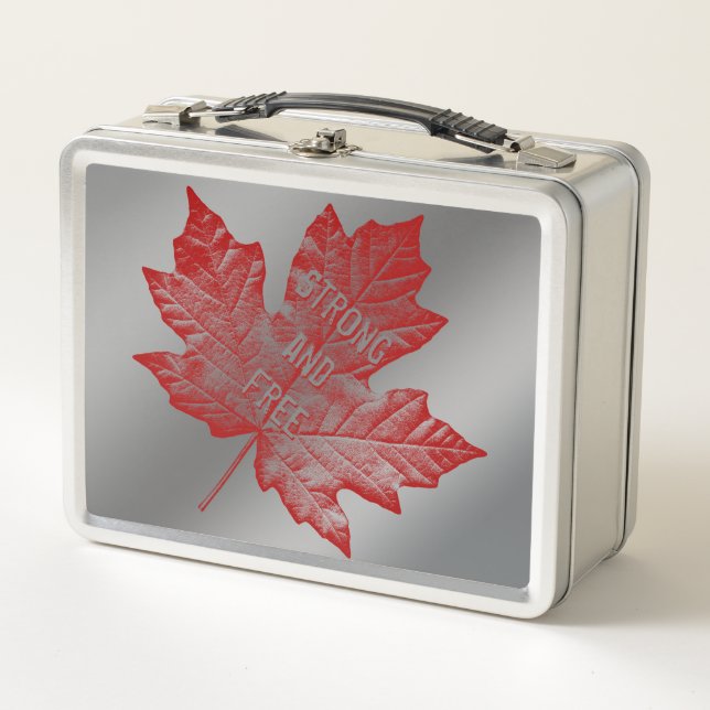 Canada Lunchbox Personalized Canada Lunchboxes (Front)