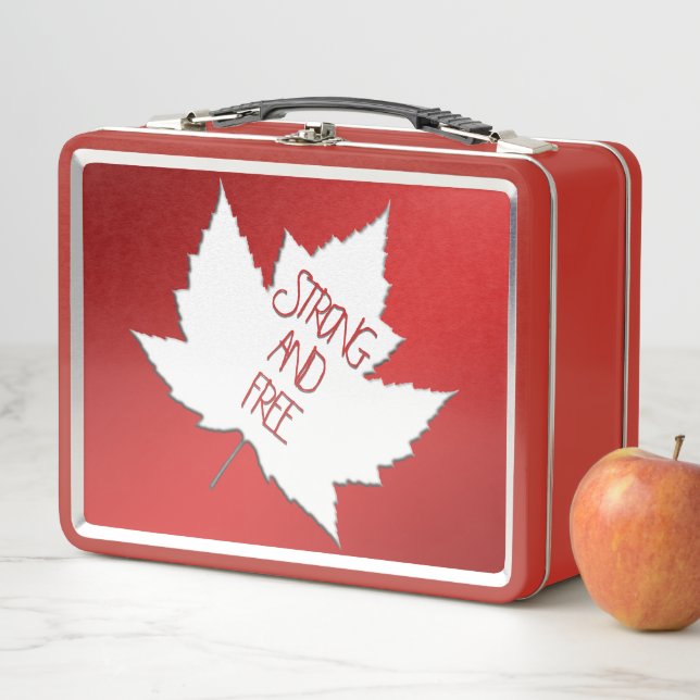 Canada Lunchbox Personalized Canada Lunchboxes (In Situ)