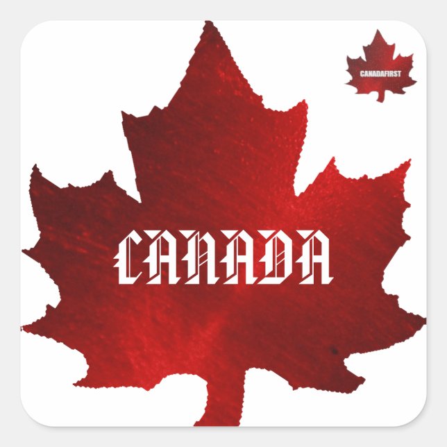 CANADA Mail Sticker  (Front)
