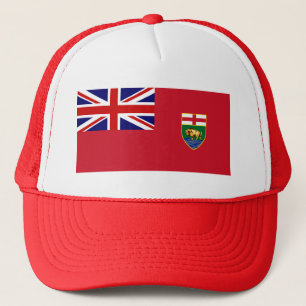 Canada Manitoba Flag Trucker Hat