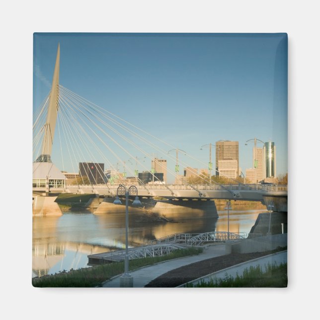 CANADA, Manitoba, Winnipeg: Esplanade Riel Magnet (Front)