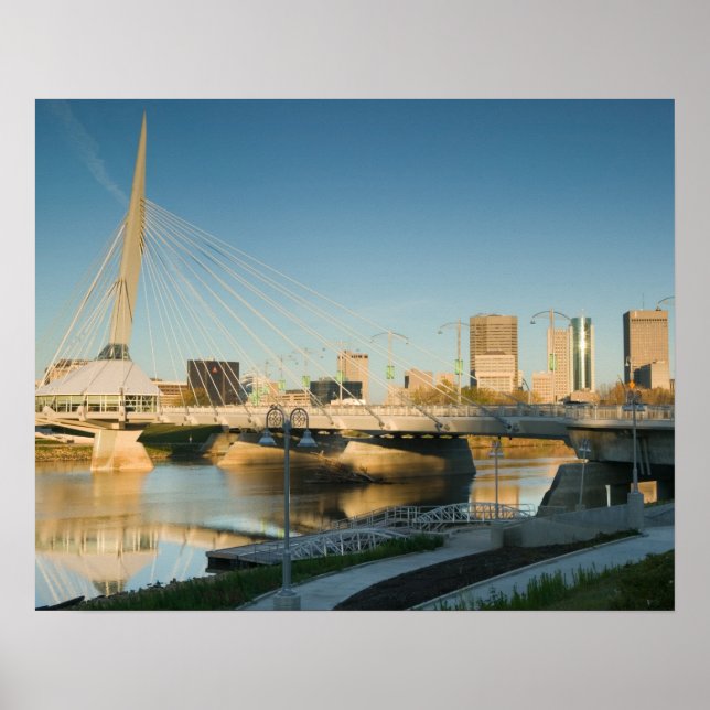 CANADA, Manitoba, Winnipeg: Esplanade Riel Poster (Front)