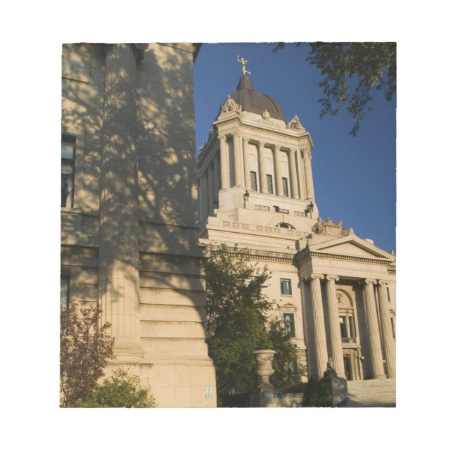 Canada, Manitoba, Winnipeg: Manitoba Legislative Notepad (Front)
