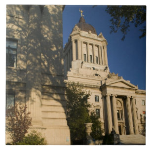 Canada, Manitoba, Winnipeg: Manitoba Legislative Tile