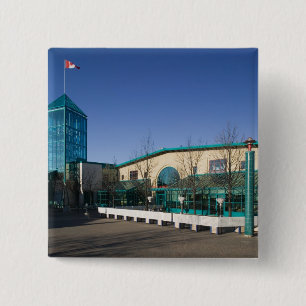CANADA, Manitoba, Winnipeg: The Forks Market 2 Inch Square Button