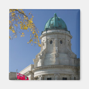 CANADA, Manitoba, Winnipeg: The Law Courts, Magnet