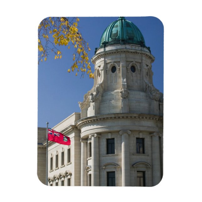 CANADA, Manitoba, Winnipeg: The Law Courts, Magnet (Vertical)