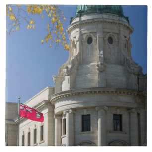 CANADA, Manitoba, Winnipeg: The Law Courts, Tile