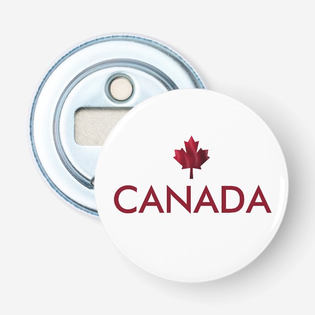 Canada Maple Leaf Bottle Opener (Front)