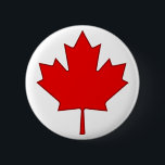Canada Maple Leaf Button<br><div class="desc">Canada Maple Leaf Button</div>