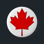 Canada Maple Leaf Button<br><div class="desc">Canada Maple Leaf Button</div>