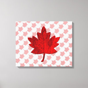 Canada-Maple Leaf by Shirley Taylor Canvas Print