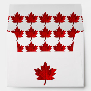 Canada-Maple Leaf by Shirley Taylor Envelope