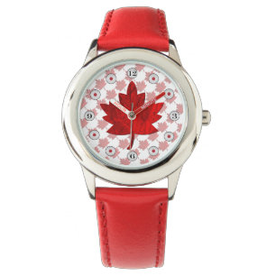 Canada-Maple Leaf by Shirley Taylor Watch