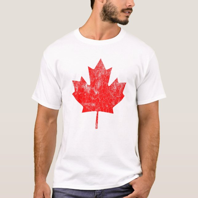 Canada Maple Leaf - Canada Day, Canadian Flag, Can T-Shirt (Front)