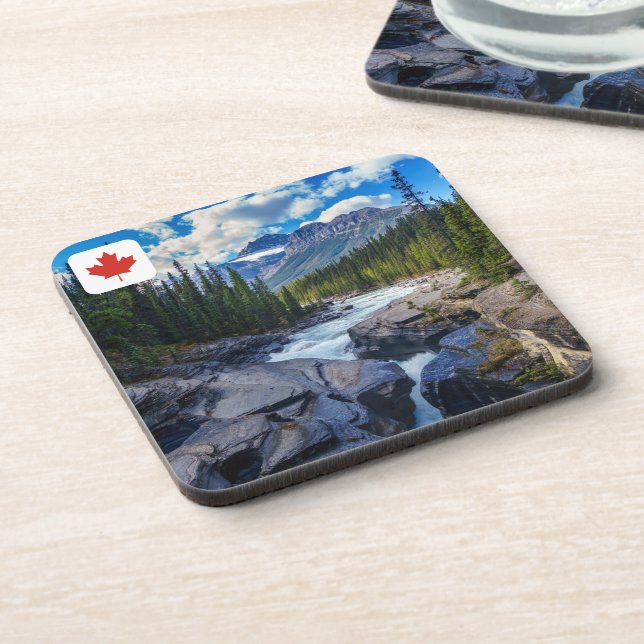 CANADA MAPLE LEAF COASTER (Left Side)