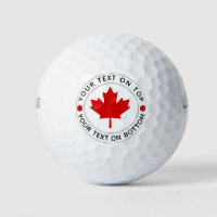 Canada Maple Leaf Custom Text