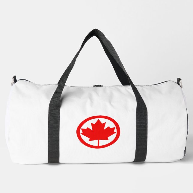 Canada Maple Leaf      Duffle Bag (Front)